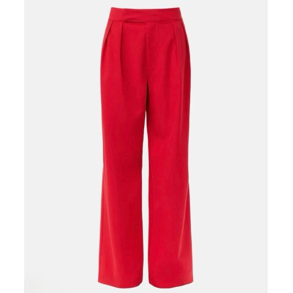 Endless Rose red  High Waisted Trouser pants